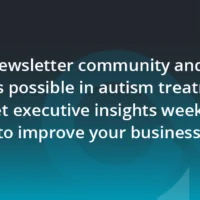 autism therapy model changes illustrated by Autism Business News icon